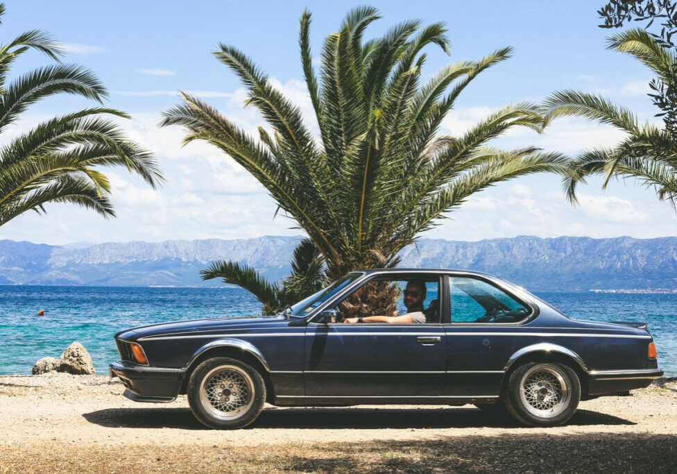 BMW E24 in Kroatien